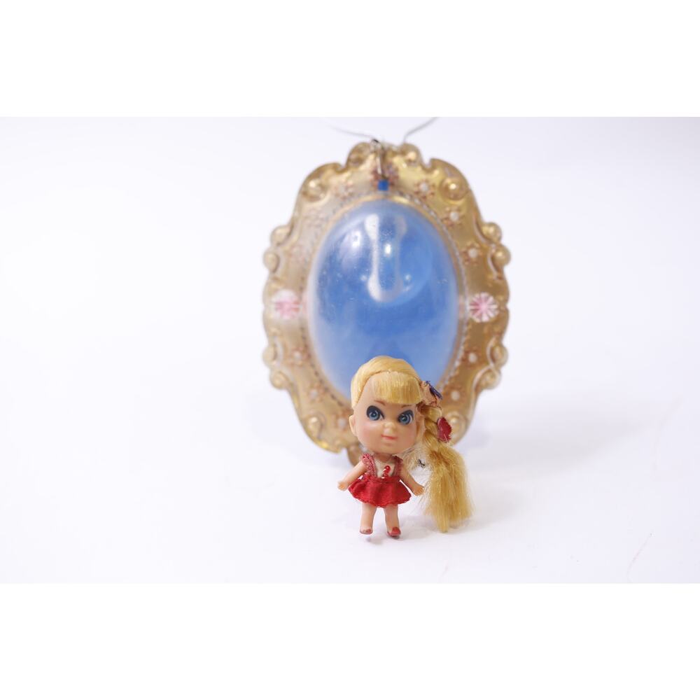 1960s, Liddle Kiddles, Lorna, Lucky Locket, Mini Doll, Mattel, ~ 250929-WH 766